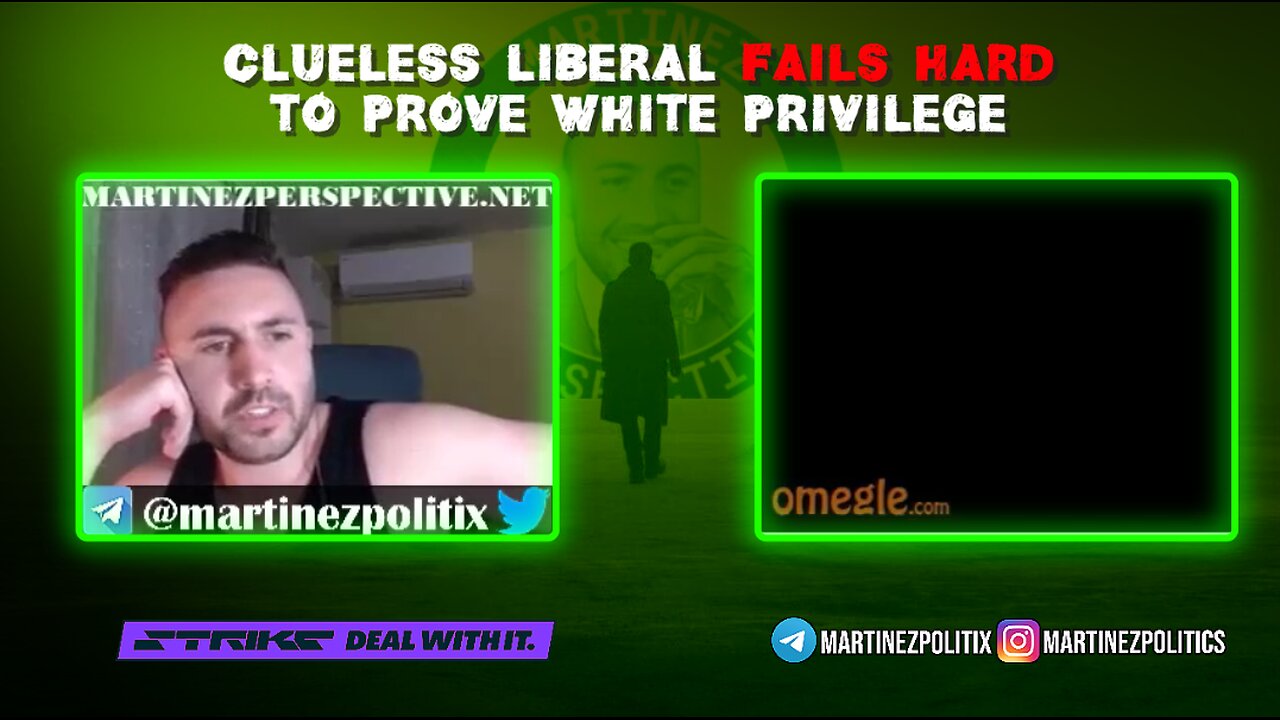 "Black people are OPPRESSED!"