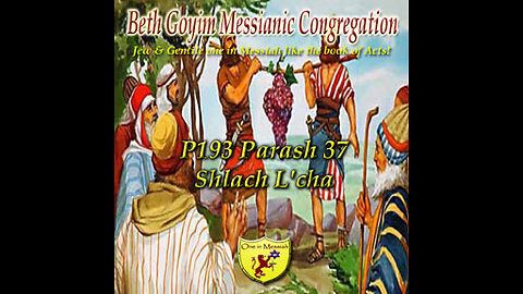 BGMCTV P193 Parash 37 Shlach L'cha B'midbar/ Numbers 13:1-15:41