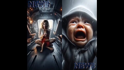 Some zombies try to snatch a child from its mother. Meanwhile a baby falls into a manhole. News News