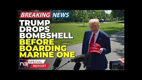 🚨BREAKING- Seconds Ago- Trump's Stunning Announcement On South Lawn Shocks Everyone!