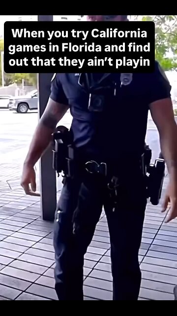 Not in Florida Dumb Ass