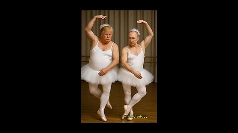 Ballerina Trump And Putin