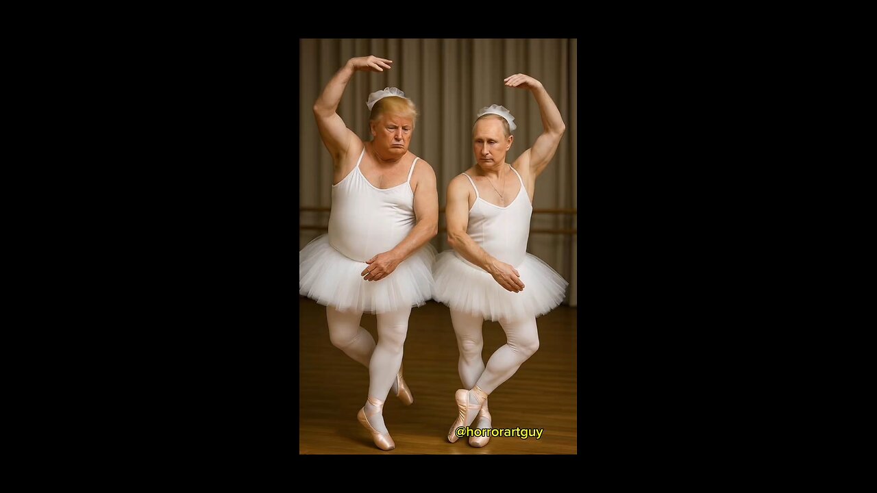 Ballerina Trump And Putin