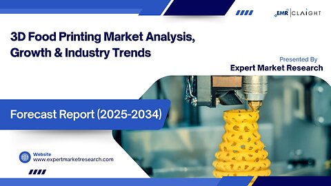 3D Food Printing Market| Trends, Growth & Forecast 2025-2034