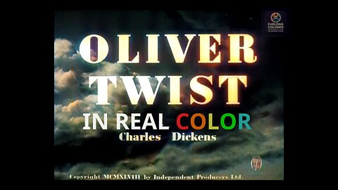 🎬 Oliver Twist (1948) — IN REAL COLOR — FULL MOVIE