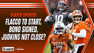 Joe Flacco Named the Starter + Isaiah Bond Signed, Quinshon Judkins Not So Much