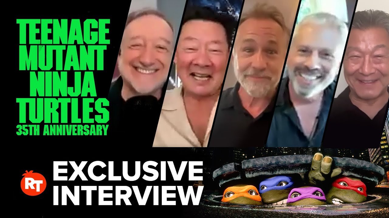 The Teenage Mutant Ninja Turtles Cast Reunites for the 35th Anniversary!