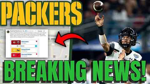 🚨 BREAKING NEWS! Packers Make SEVERAL Roster Moves Ahead of HUGE Playoff Showdown vs Bears 🧀🏈