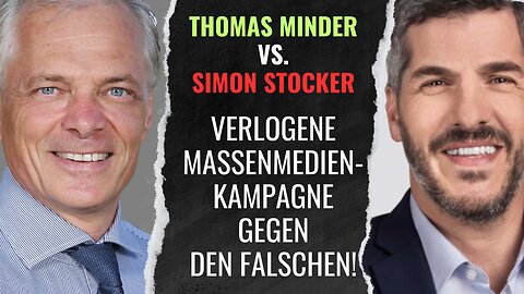Thomas Minder vs. Simon Stocker (SP) - Verlogene Massenmedien-Kampagne gegen den Falschen