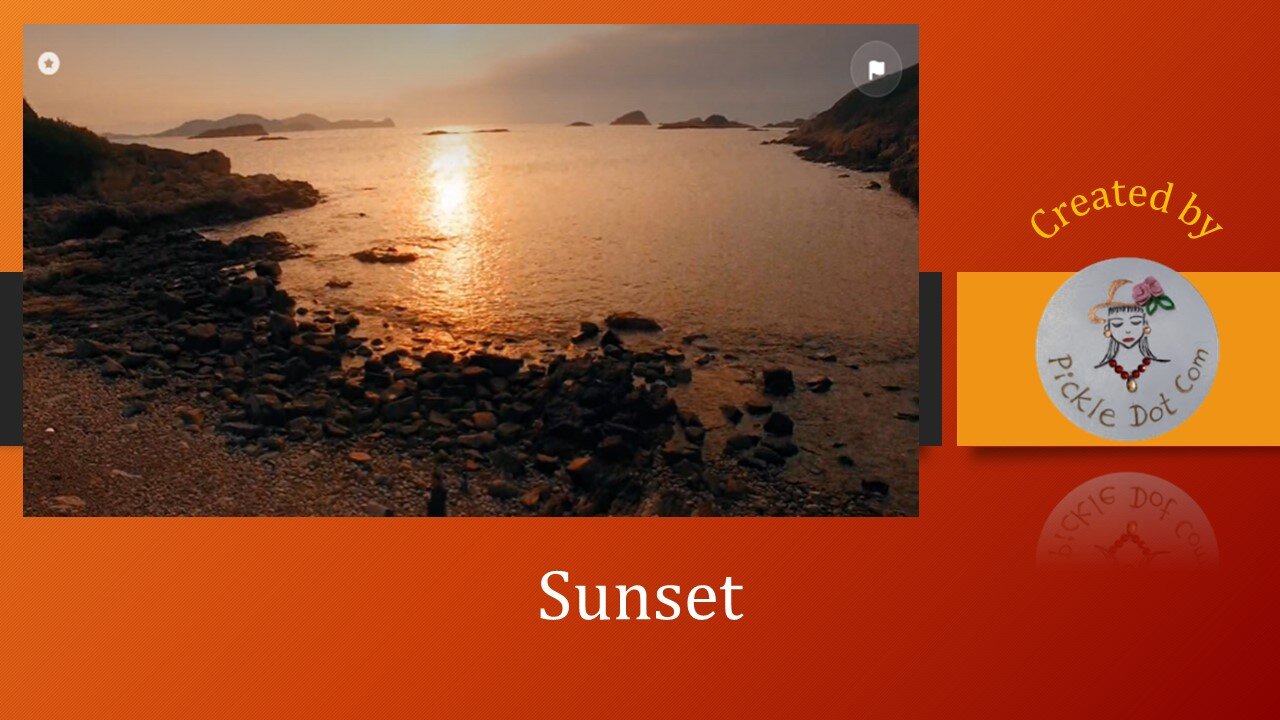 "Stunning Sunset View: A Moment of Peace and Serenity 🌅"