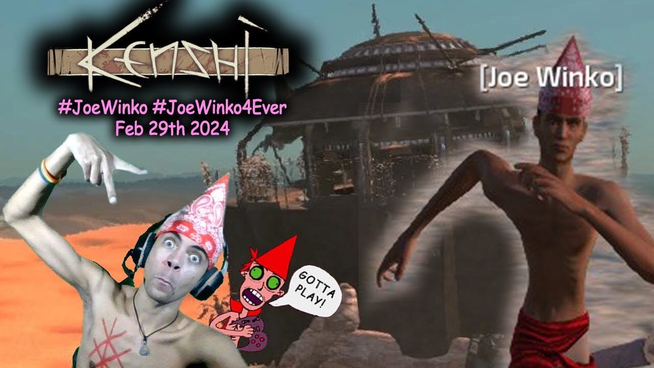 Prison Break at Tengu's Vault - Kenshi Gaming Livestream (Feb 29th 2024) - Joe Winko