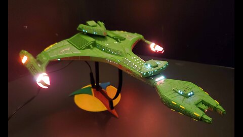 Klingon Vor'Cha Attack Cruiser Build (Part 4)