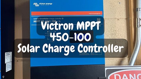 Taking a look at the Victron SmartSolar MPPT 450/100 Solar Charge Controller