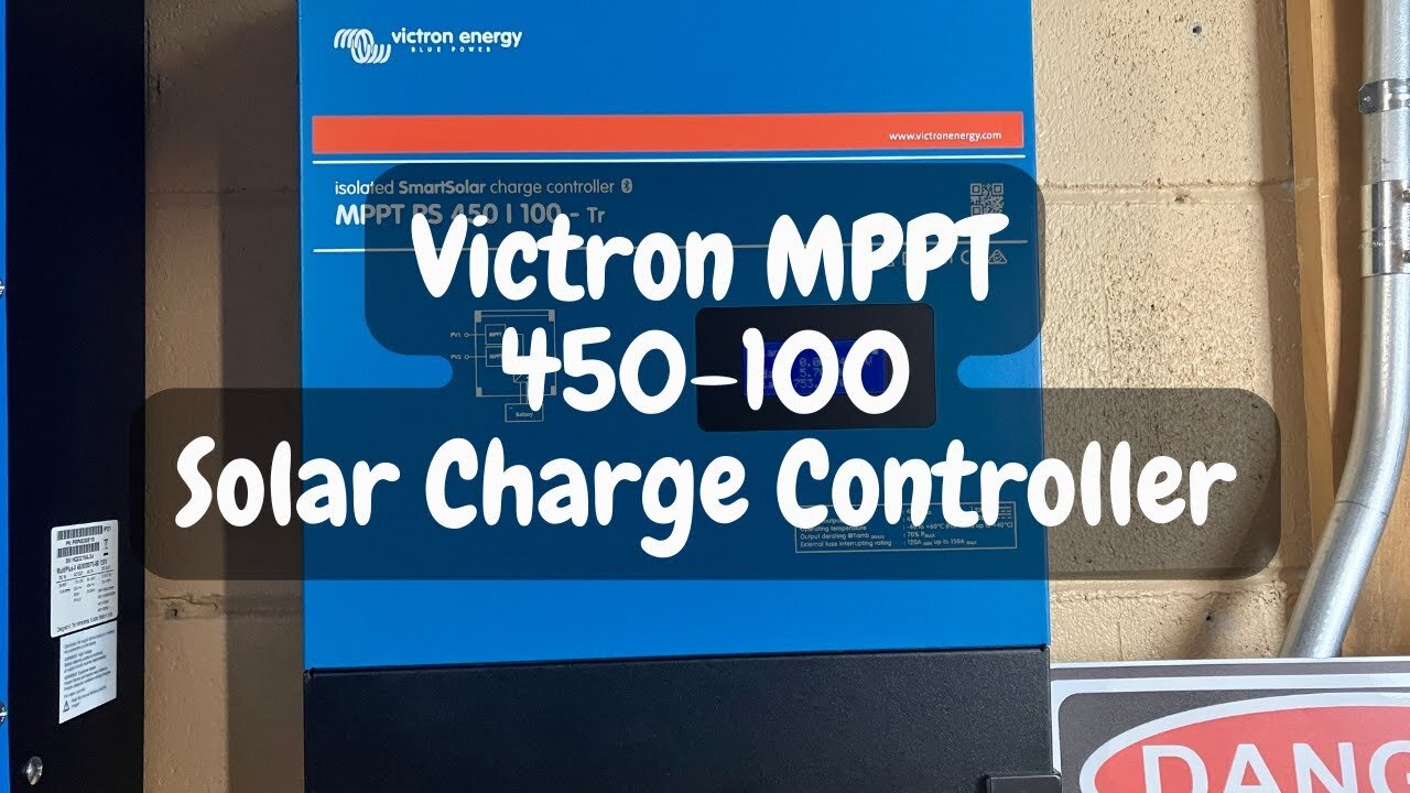 Taking a look at the Victron SmartSolar MPPT 450/100 Solar Charge Controller