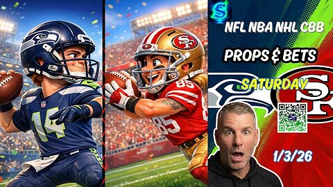 🏈 Best Week 18 Saturday's NFL Picks | Seahawks vs 49ers | NBA Picks | College Basketball | NHL picks