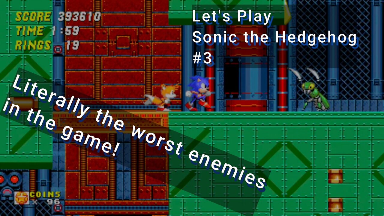 Let's Play! Sonic The Hedgehog 2 Part 3! Deez Nuts!