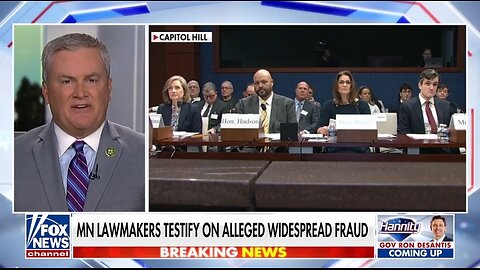 Rep James Comer: I'm Confident We'll See Accountability For Minnesota Fraud!