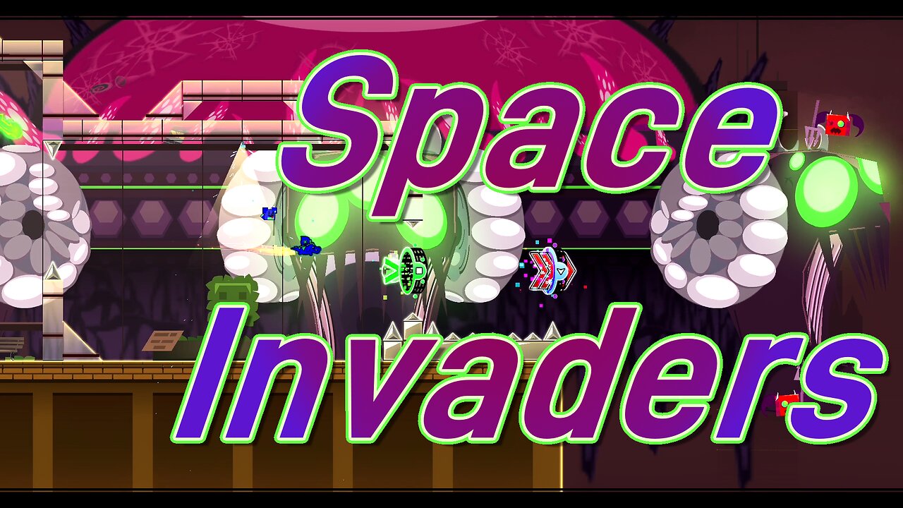 "Space Invaders" (Event Demon) 100% by Subwoofer [Coins/Clicks] | Geometry Dash