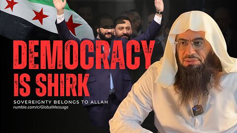 Democracy Is Shirk — Shaykh Ahmad Musa Jibril حفظه الله تعالى