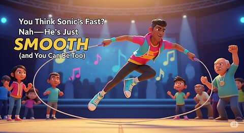 You Think Sonic’s Fast? Nah—He’s Just SMOOTH (and You Can Be Too)