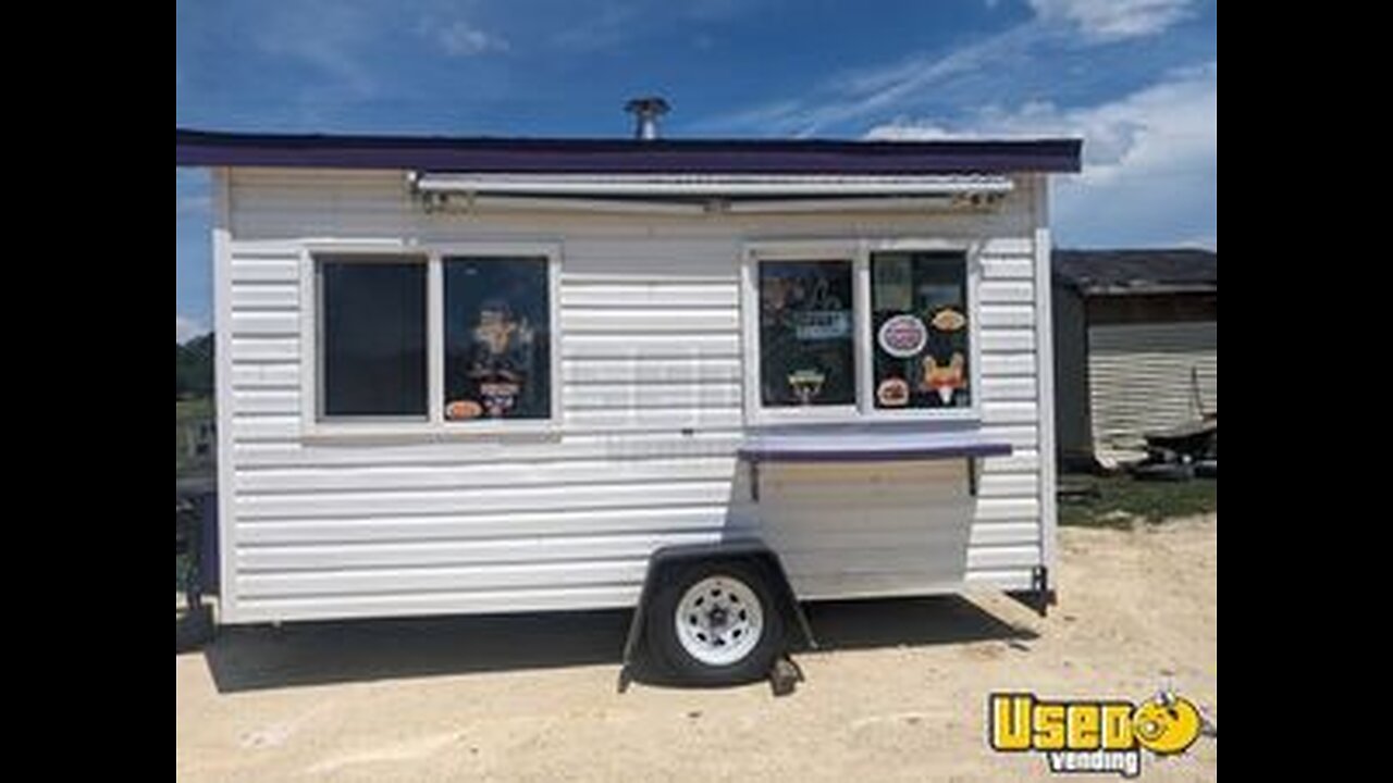 2014 Customized 8' x 14' Mobile Food Concession Trailer for Sale in Tennessee!