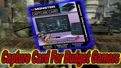 Testing the Monster 4K Black HDMI Capture Card (Budget King for 1080p Capture?)