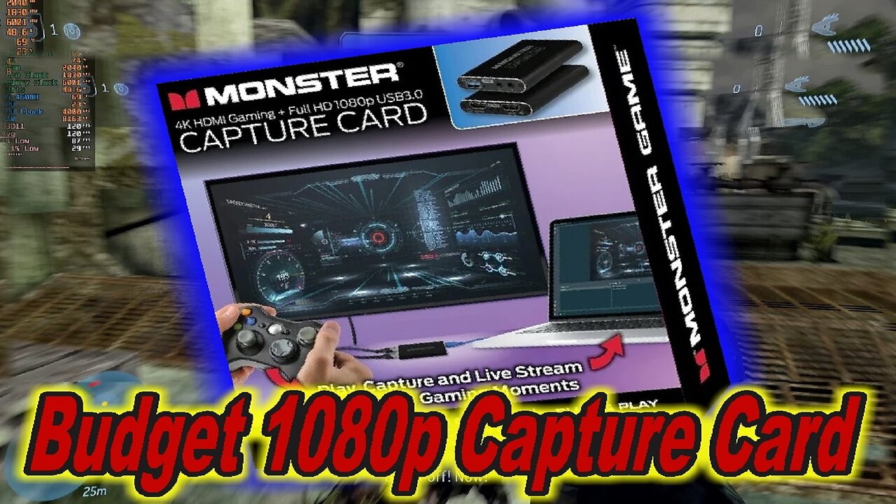 Testing the Monster 4K Black HDMI Capture Card (Budget King for 1080p Capture?)