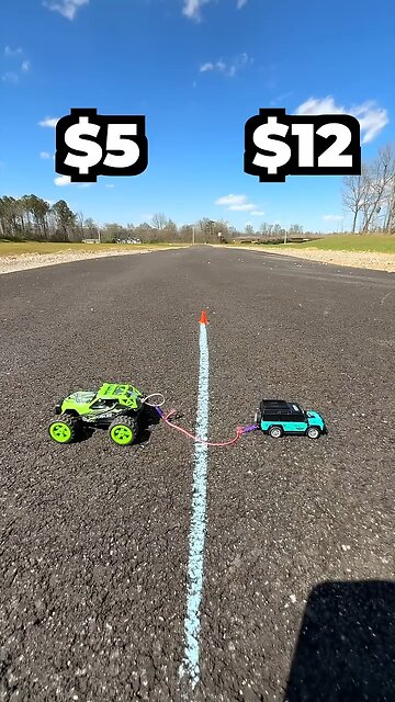 Mini Car Tug Battle – Shocking Result! 😱"