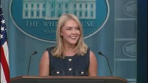 🥰 Press Secretary Karoline Leavitt Holds Press Briefing For Take Our Sons and Daughters to Work Day 