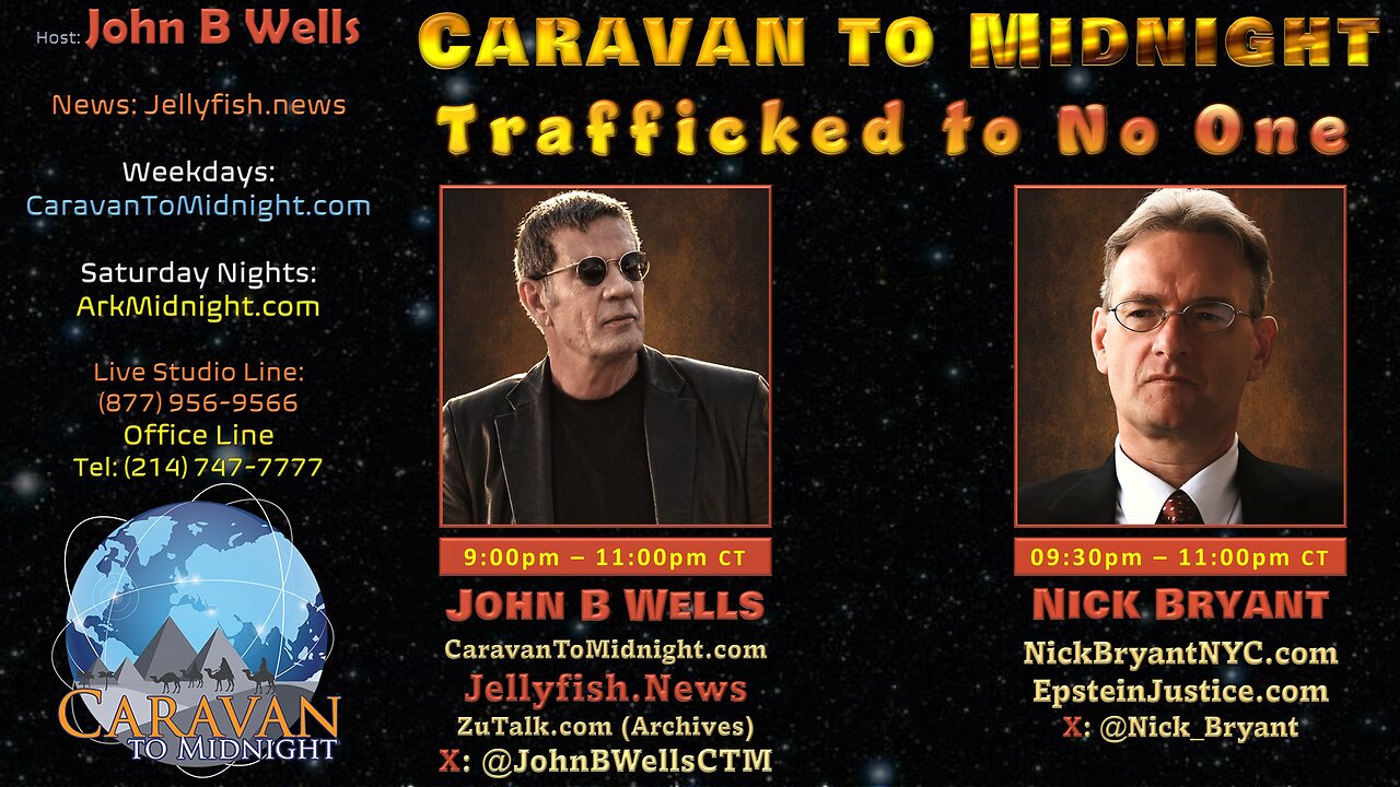 Trafficked to No One - John B Wells LIVE