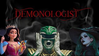 Abe plays Demonologist with Yarn Witch & QueenComixWife!