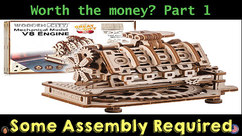 Wooden City V8 3D Wooden Puzzle How to Assemble Part 1