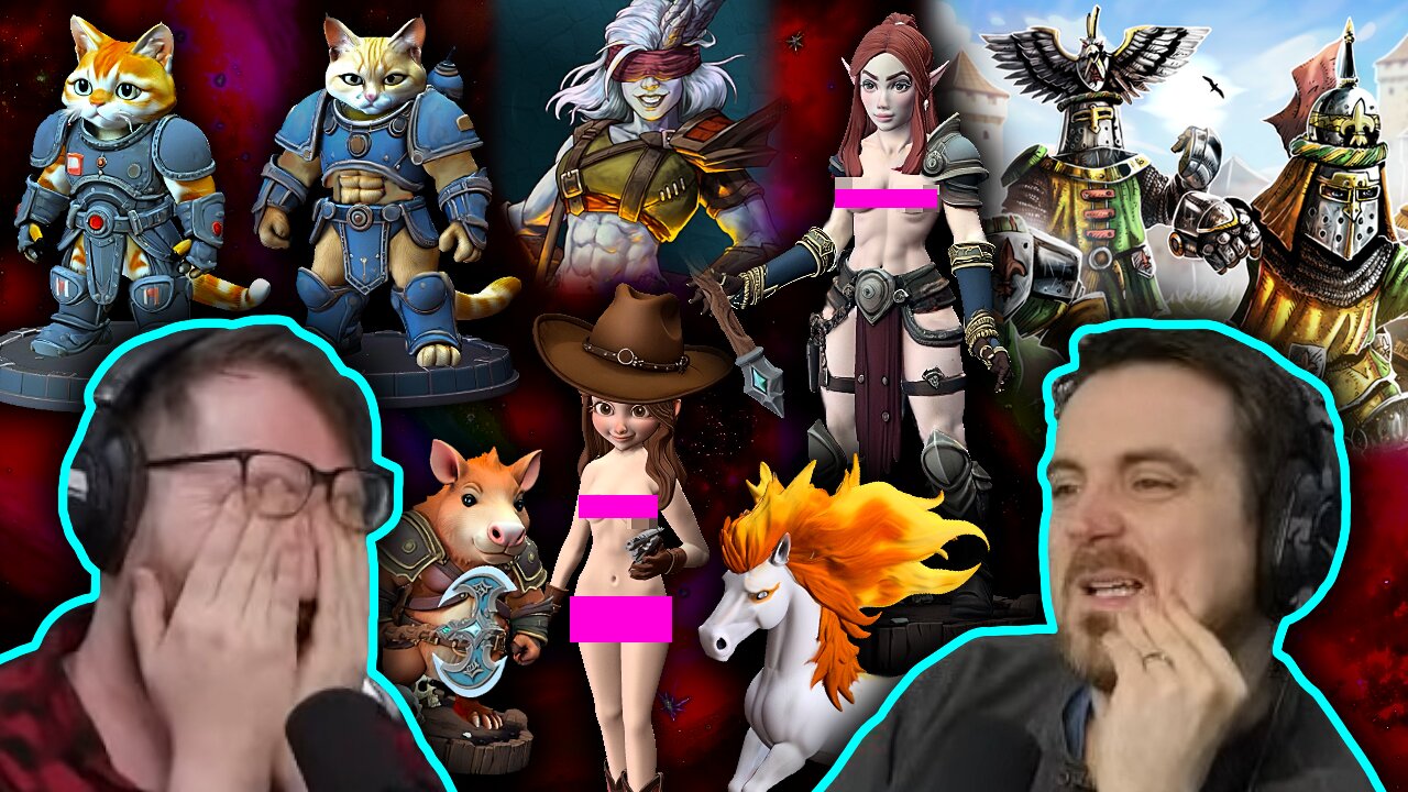 Kickstarter Miniatures 71 - Tom and Ben