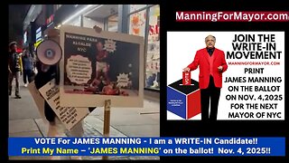 Minister Matos Campaigns For Pastor Manning