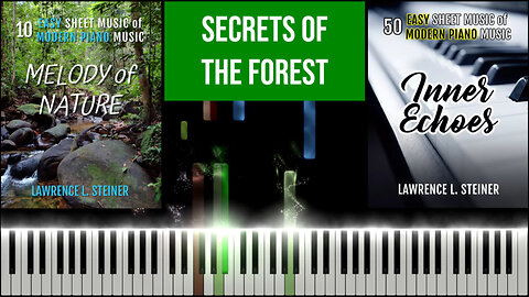 SECRETS OF THE FOREST – Melody of Nature | Piano Tutorial & MIDI Visualization