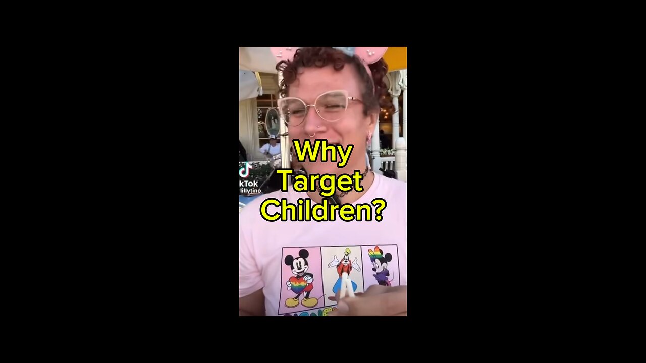 Why does this person target children
