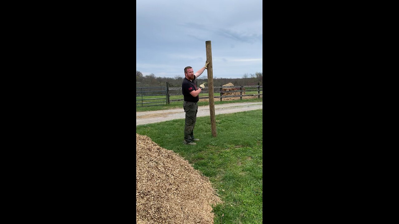 Caber Toss with Daniel 😆