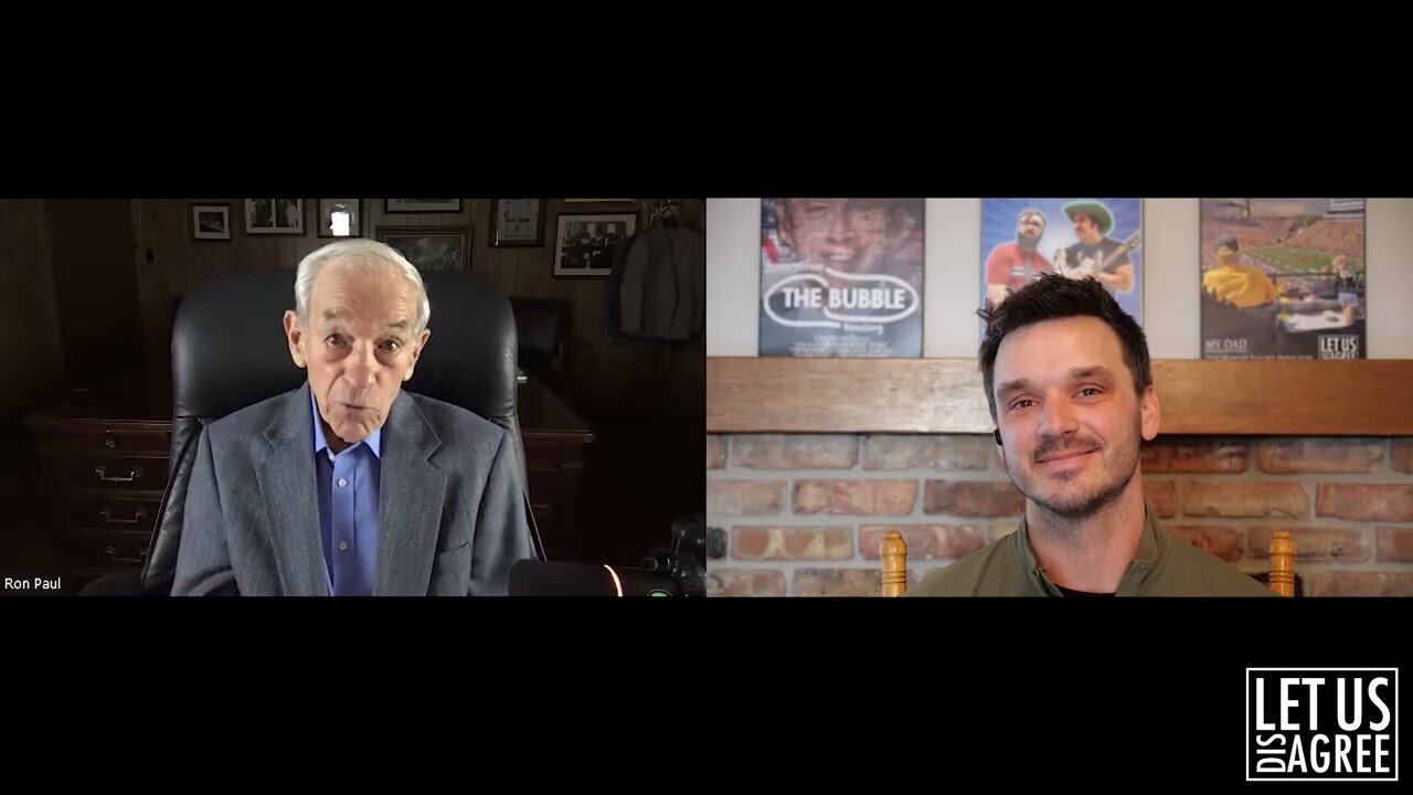 Ron Paul on Let Us Disagree with Jimmy Morrison