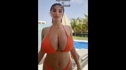 Incredible bikini rack