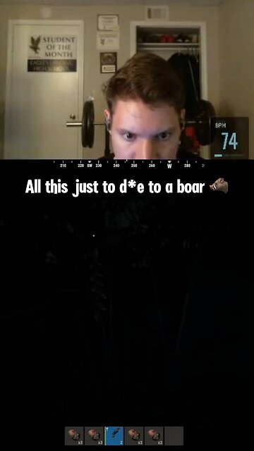 All this to die to a boar