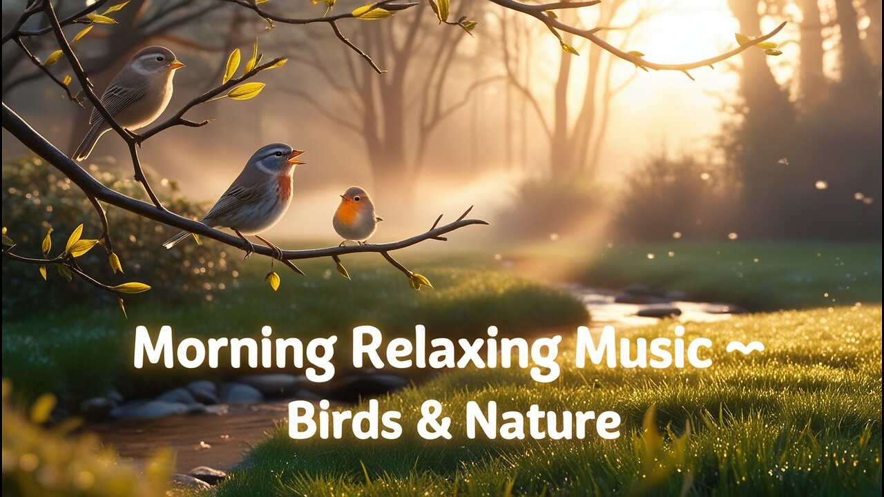 Morning Relaxing Music 🌿 Birdsong & Nature Sounds for a Peaceful Start