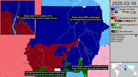 21: RSF in South Sudan - South Sudan declares war!