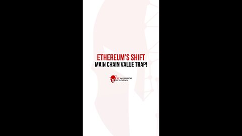 Ethereum's SHIFT: Main Chain Value TRAP!