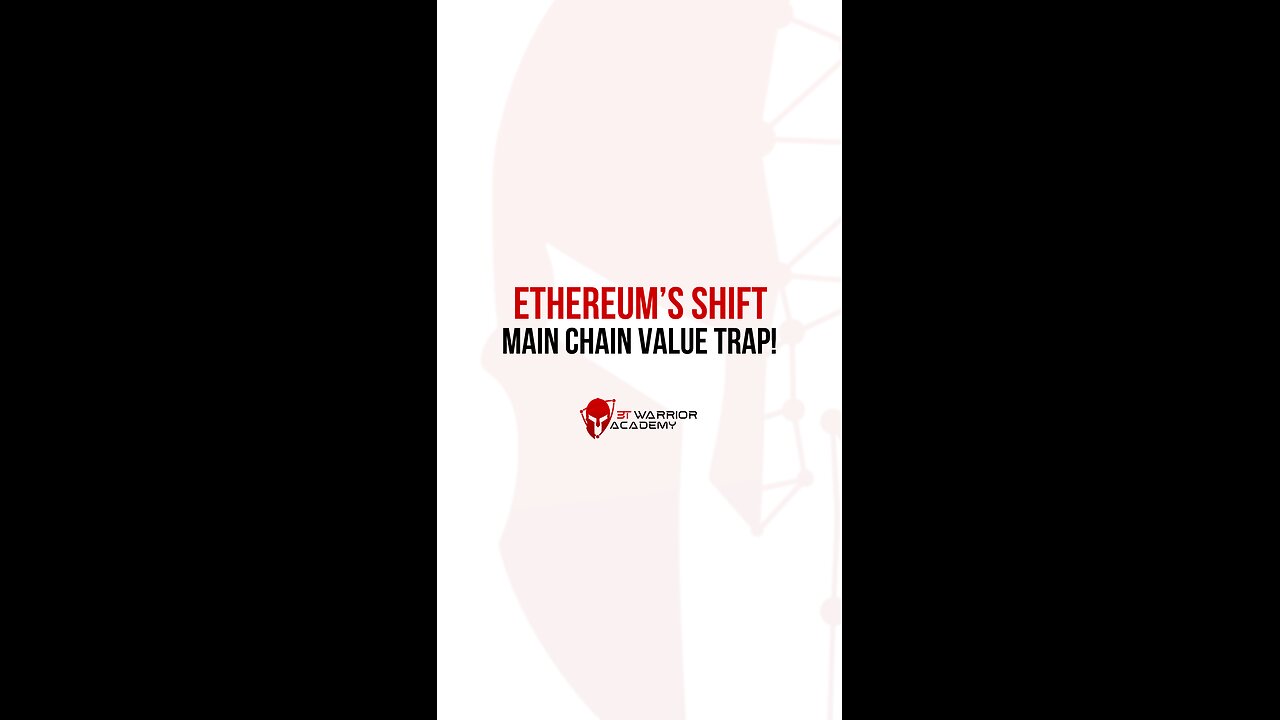 Ethereum's SHIFT: Main Chain Value TRAP!