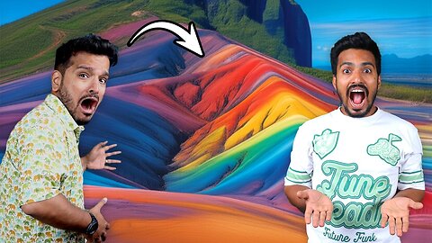 We Found Mysterious Rainbow Mountain In Mauritius | Vlog 2 😱