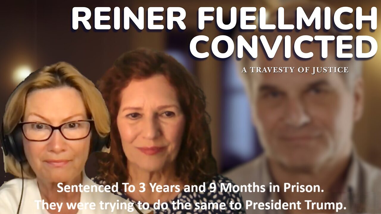 Latest Update April 2025: Dr Reiner Fuellmich Sentenced To 3 Years and 9 Months in Prison. They were trying to do the same to President Trump.