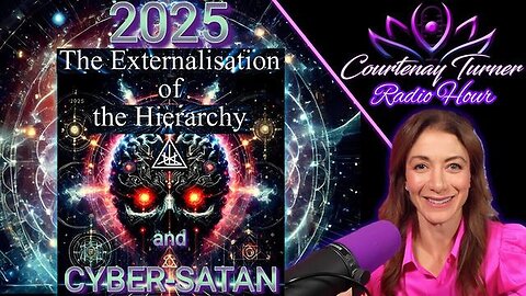 "2025 Predictions: Exploring the Externalization of Hierarchy & Cyber-Satan - Courtenay Turner Show"