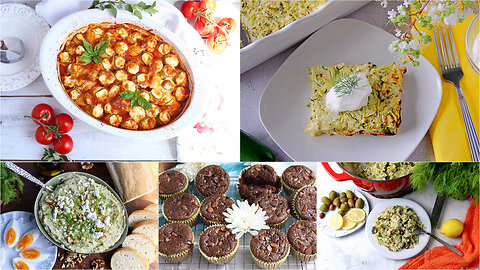 Zucchini for Every Course: Dip, Dinner, and Dessert. 5 Unique Ideas