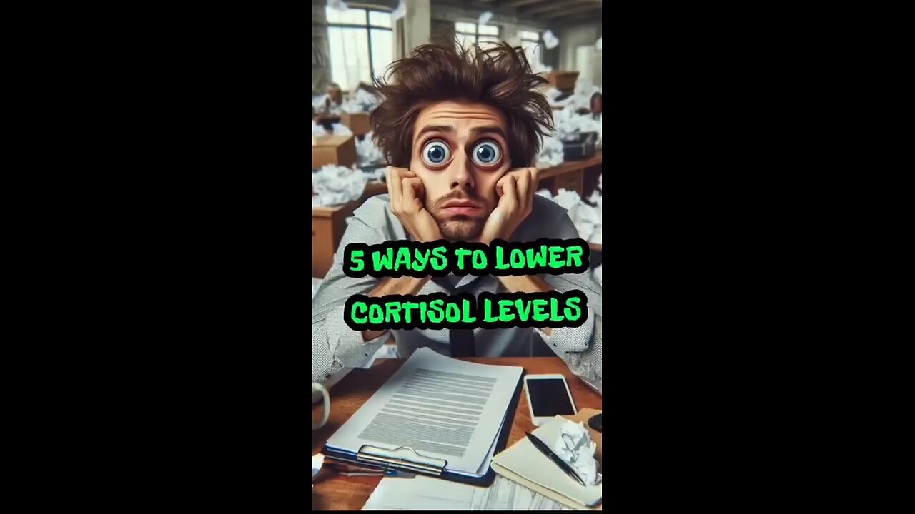 Five natural ways to lower cortisol