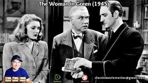 The Woman in Green (1945) Review and Commentary by Jason [8.25.2025]